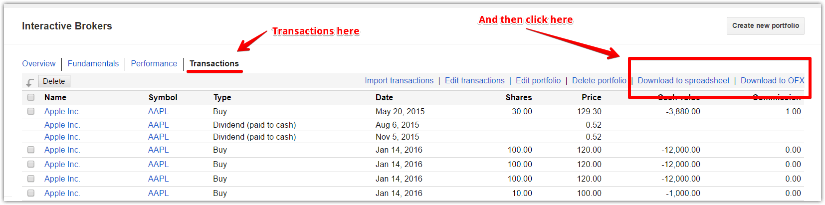 Export Data From Google Finance - Export (1654x411), Png Download