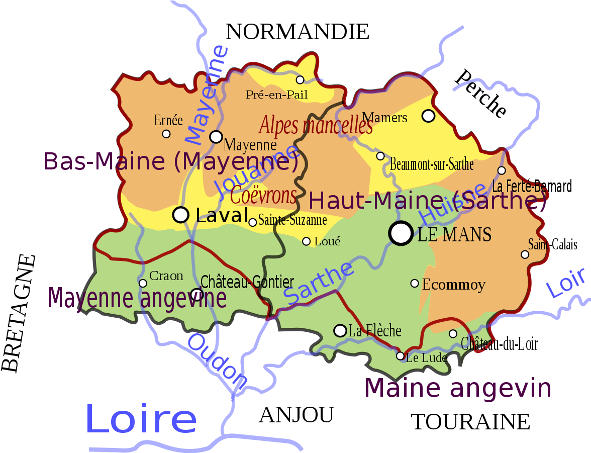 Maine France (1200x900), Png Download