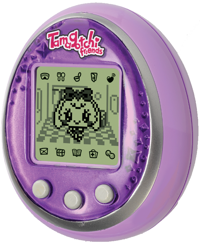 Purple Gem - Tamagotchi Digital Friends Tamagotchi Friends - Pink (1000x1000), Png Download