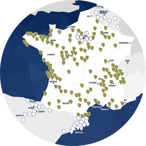 France Map - France (511x511), Png Download