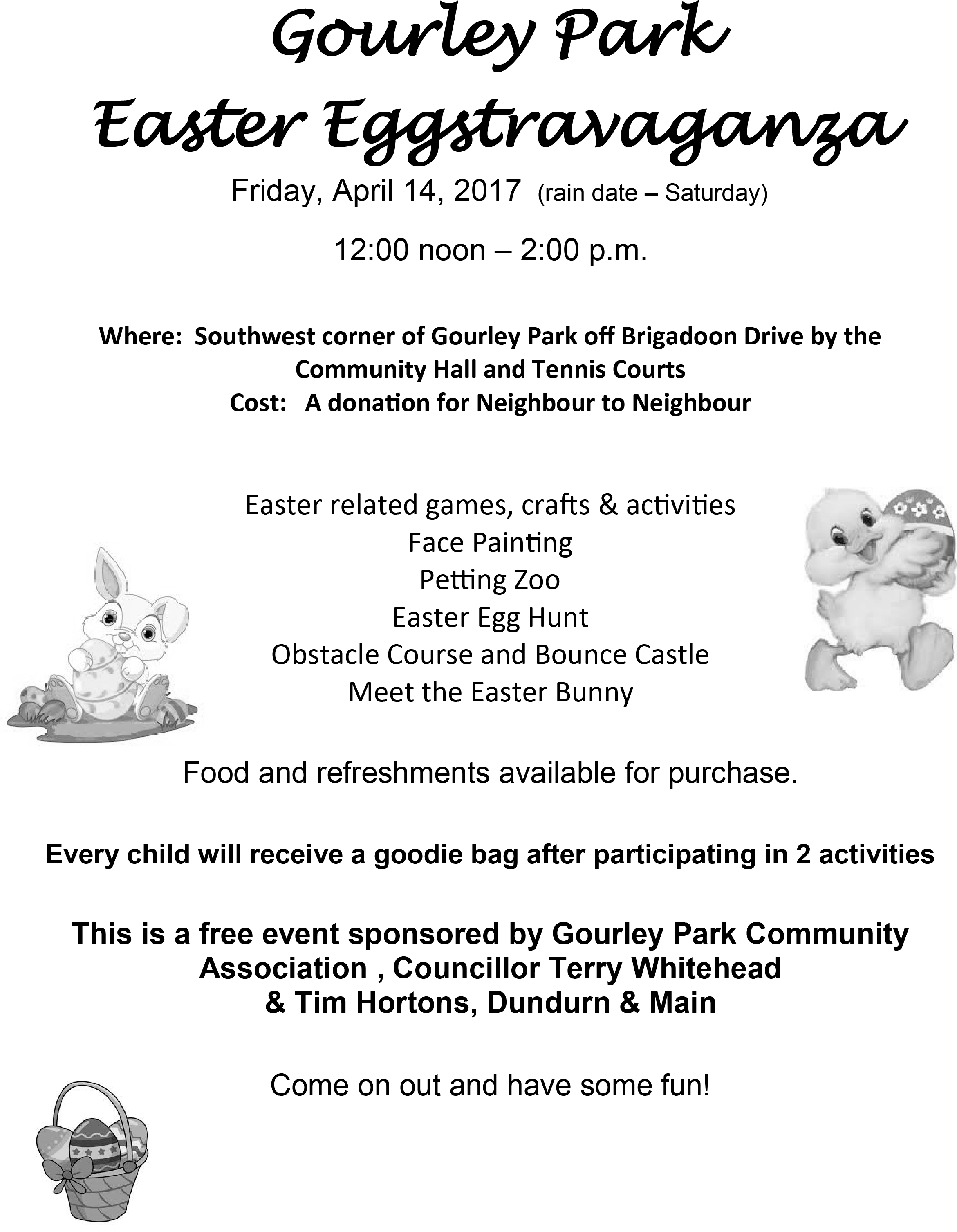 Gourley Park Easter Egg Hunt - Easter Clipart (2341x3012), Png Download