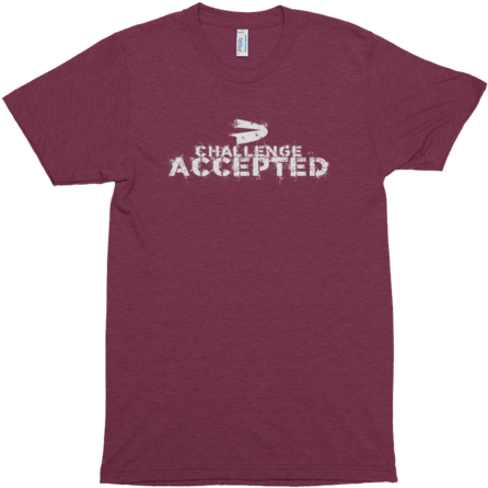 'challenge Accepted' T-shirt - 95% Coffee 5% Dry Shampoo (480x480), Png Download