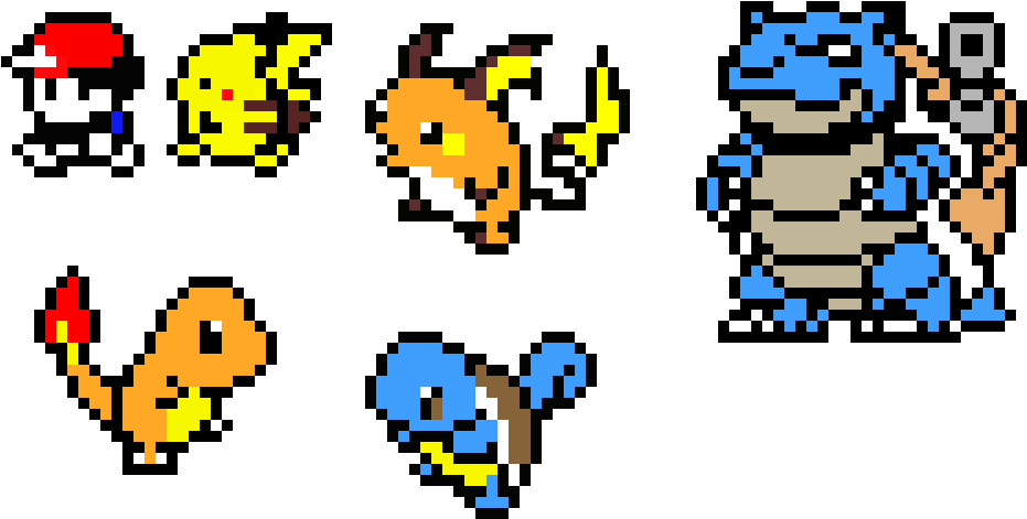 Download Pokemon Sprites Png Image With No Background Pngkey Com