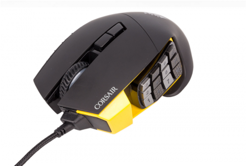 Corsair Scimitar Pro Mouse Transparent (500x500), Png Download