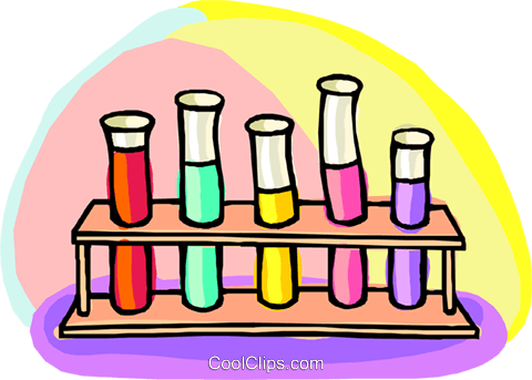 Test Tubes Royalty Free Vector Clip Art Illustration (480x343), Png Download