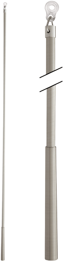 Metal Baton With Plastic Attachment - Weapon (670x670), Png Download