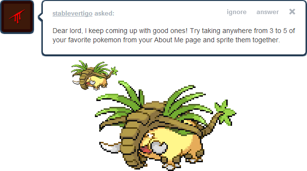 Random Number Generator Said Donphan, Exeggutor, And - Sprite (631x352), Png Download