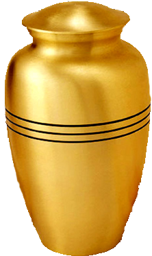 Classic Cremation Urn - Vase (360x432), Png Download
