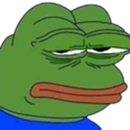345634546878 - Pepe The Frog Disappointed (420x420), Png Download