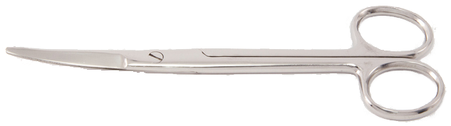 Tijera Mayo Curva - Rifle (640x210), Png Download