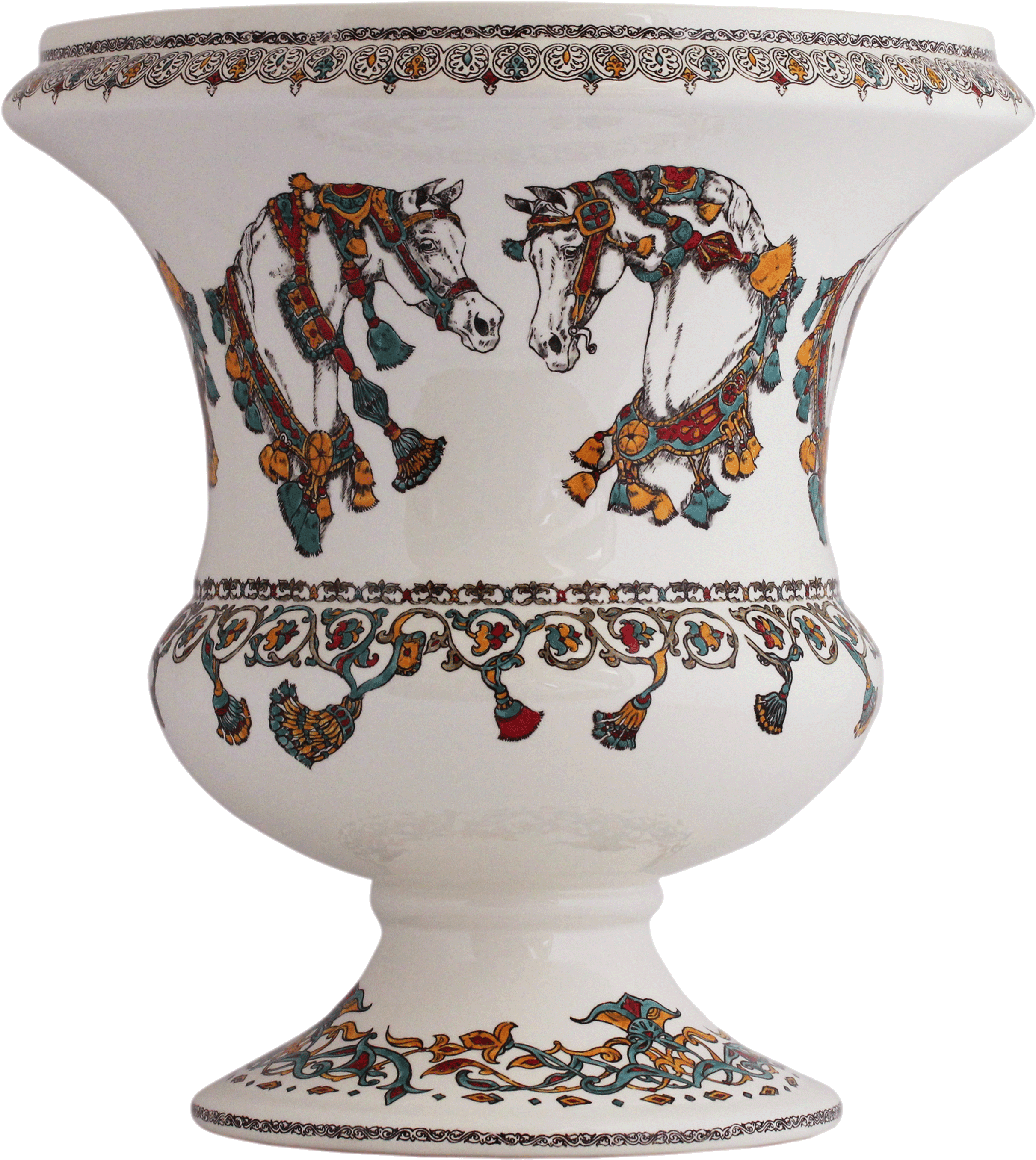 1 Medici Urn - Porcelain (2740x2761), Png Download