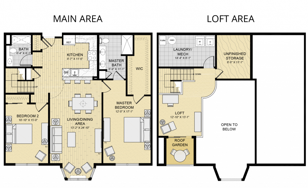 Apartment Building Blueprints Best Of Rockland County - Nyc Apartment Floor Plan (1024x625), Png Download
