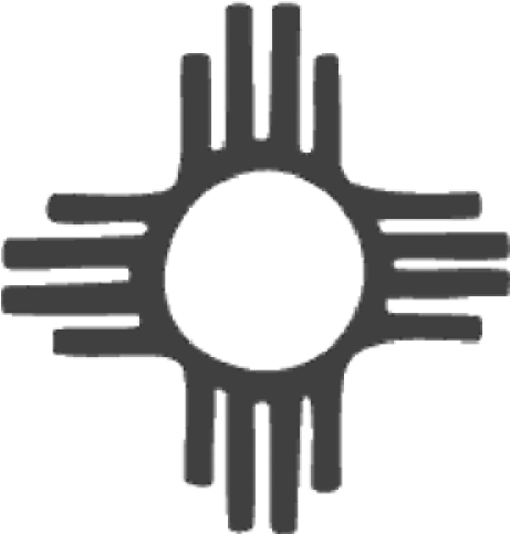 Zia Sun - New Mexico Flag Symbol (500x500), Png Download