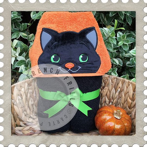 Black Cat - Jack-o'-lantern (600x600), Png Download