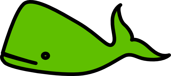 Whale (600x269), Png Download