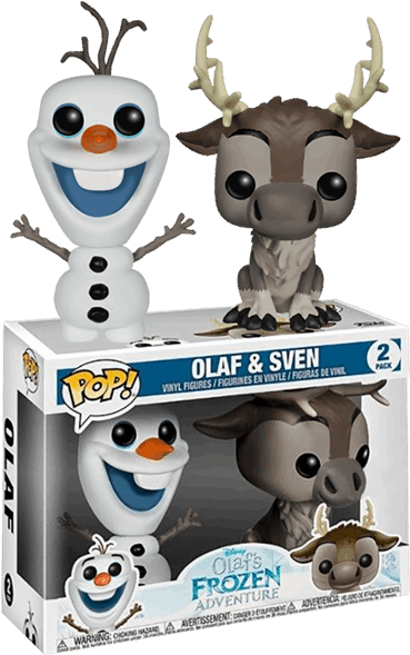 Olaf's Frozen Adventure - Funko Pop Frozen (600x600), Png Download