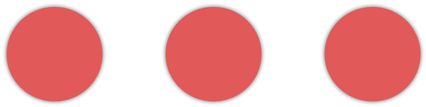 Three Dots - Portable Network Graphics (852x214), Png Download