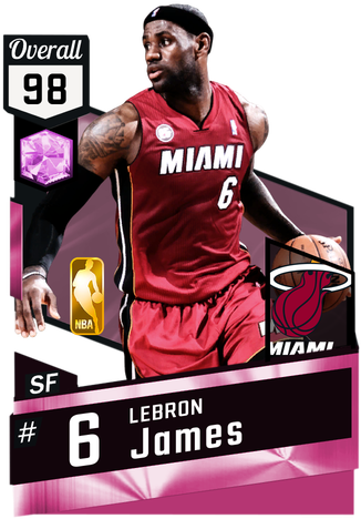 Lebron James - Pink Diamond Kevin Love (325x475), Png Download