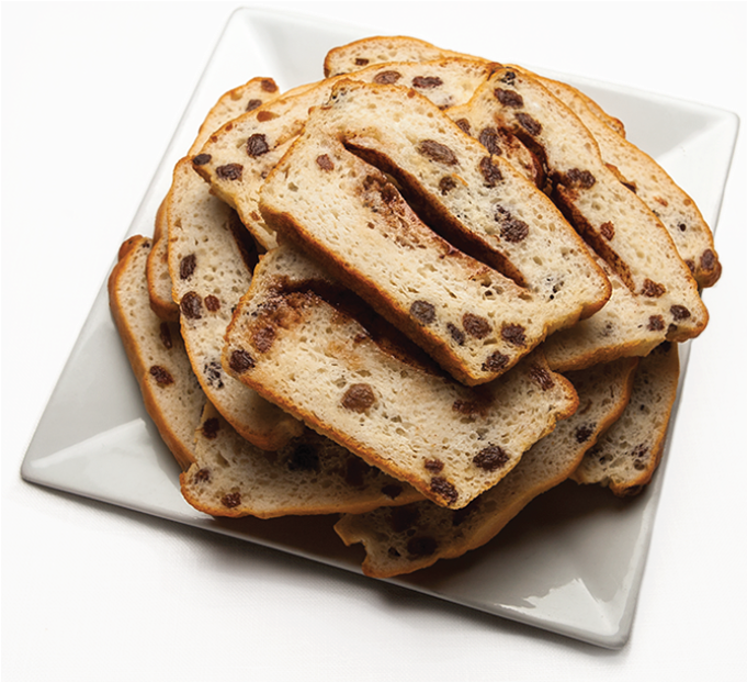 Cinnamon Raisin Bread - Raisin Bread Png (680x704), Png Download