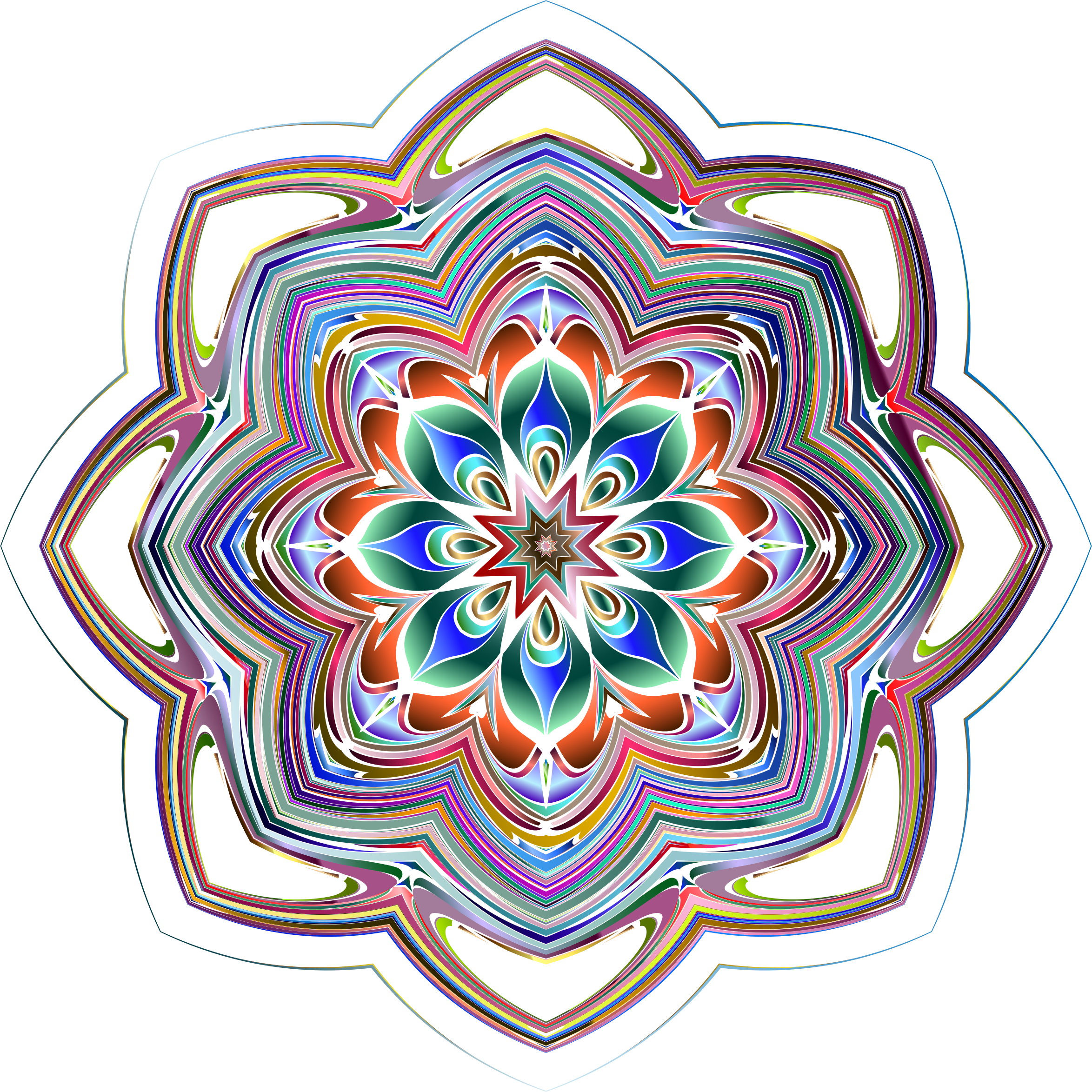 Kaleidoscope Symmetry Itachi Uchiha Sharingan Line - Sharingan (750x750), Png Download