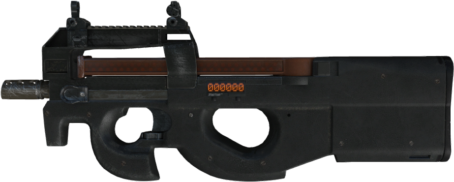 Weapon In Counter-strike - Csgo P90 Png (958x385), Png Download