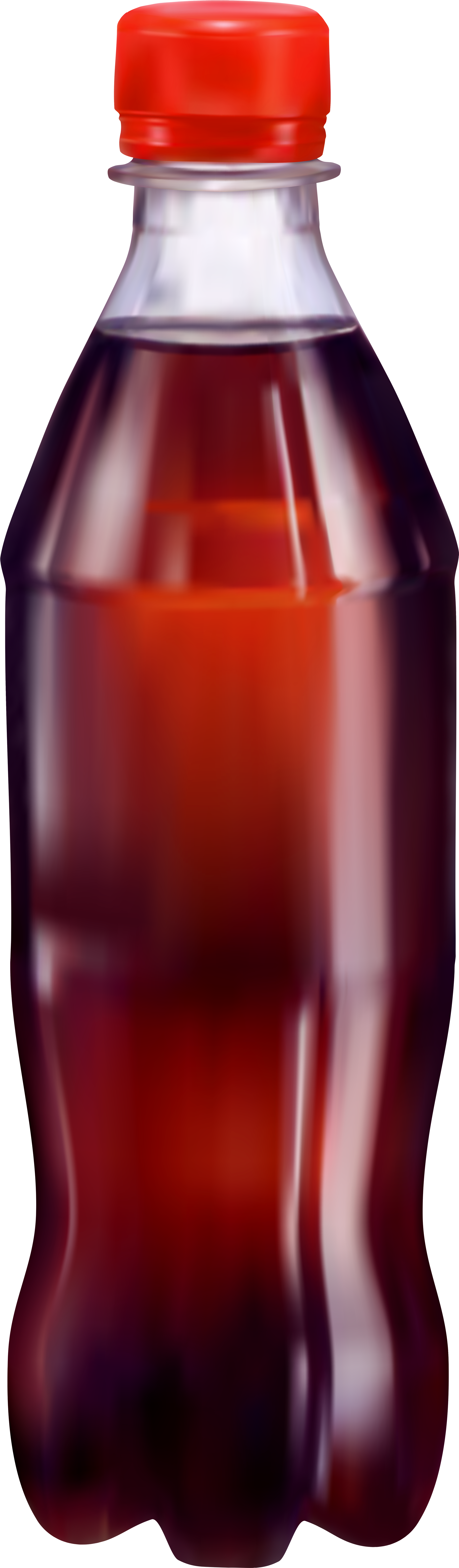 Coca Cola Bottle Png Clip Art - Glass Bottle (2511x8000), Png Download