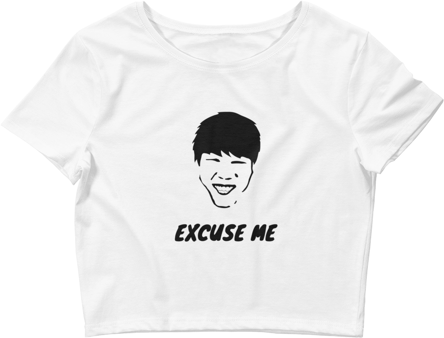 This Park Jimin Crop Top With The Bts Meme Words Excuse - Prince Royce Five Tour Shirts (1000x1000), Png Download
