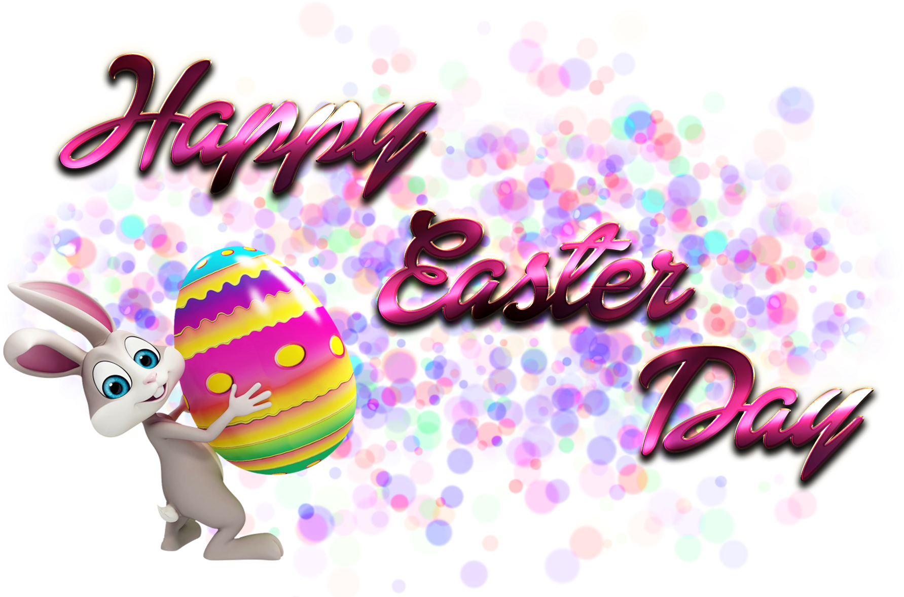 Victory Yard Cards Easter Yard Decoration - Happy Easter (1920x1200), Png Download