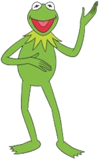 Kermit The Frog - Sesame Street Kermit Png (405x651), Png Download