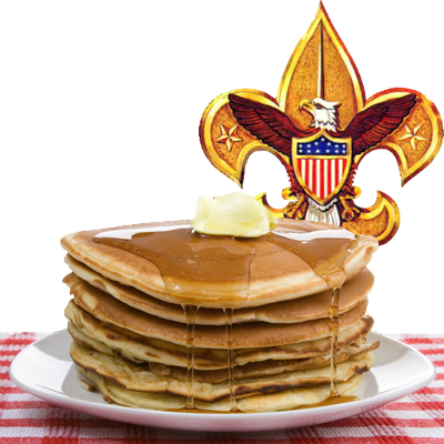 Boy Scout Pancake Breakfast (400x400), Png Download