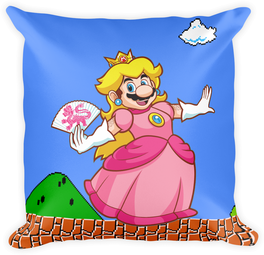 Mario Tuck Pillow Swish Embassy - Mario Tuck (1000x1000), Png Download