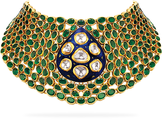 Polki - Necklace (716x612), Png Download