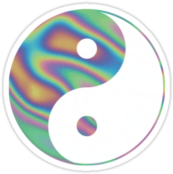 Trippy Yin Yang By Kalkos - Feva, She Said (375x360), Png Download