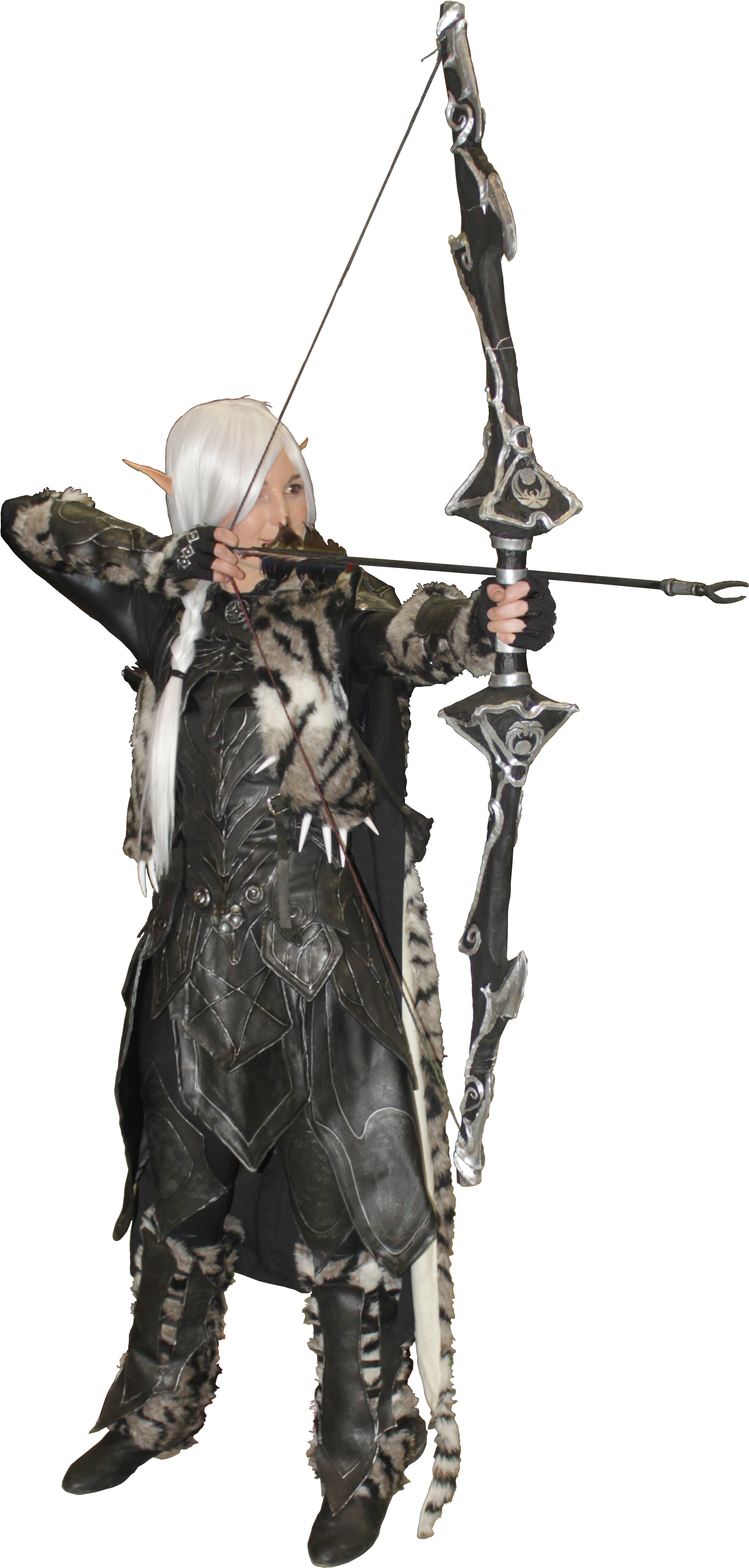 Altmer High Elf Alpha Side (2162x4360), Png Download