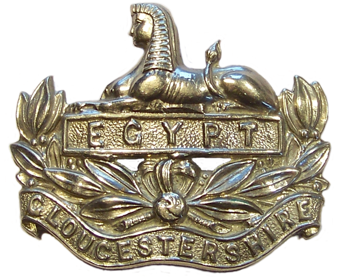 Gloucester Regiment Badge Ww1 (750x609), Png Download