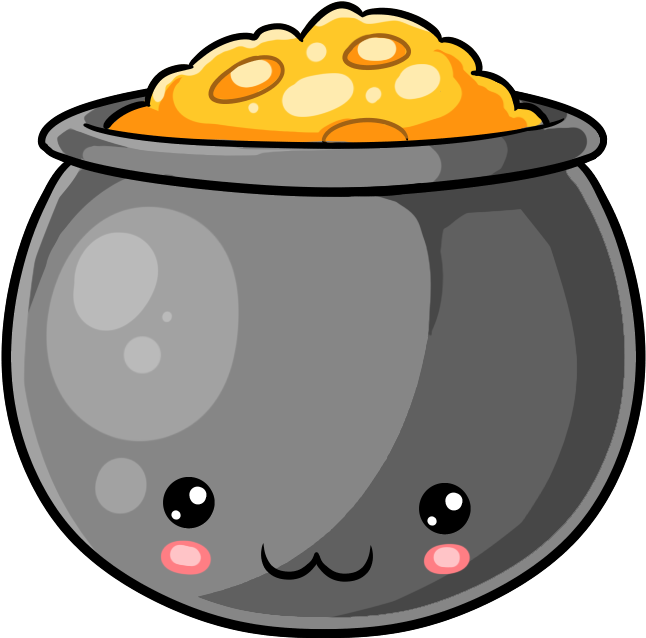 Pot Of Gold (800x800), Png Download