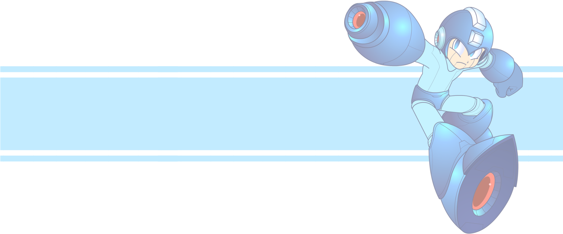 Megaman Background - Cartoon (1900x1200), Png Download