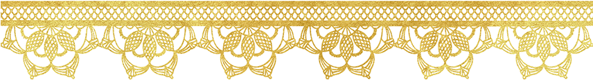 Gold Lace Border Png - Free Transparent PNG Download - PNGkey