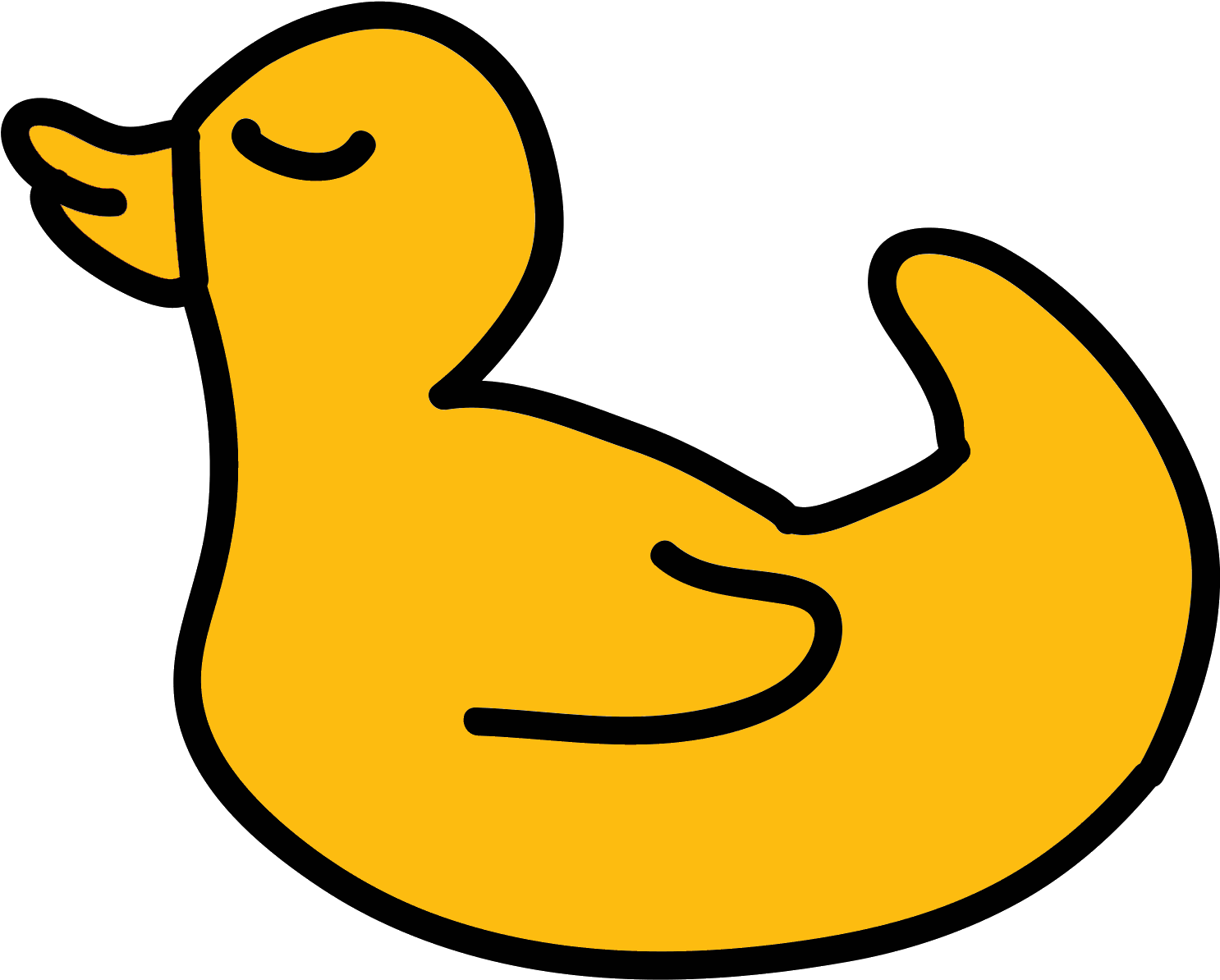 15 Ruber Duck Png For Free Download On Mbtskoudsalg - Dibujos Animados Amarillo Png Pato Dibujo (1600x1600), Png Download