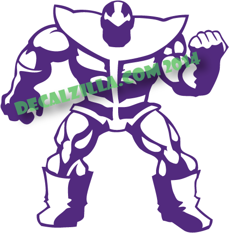 Thanos (518x478), Png Download