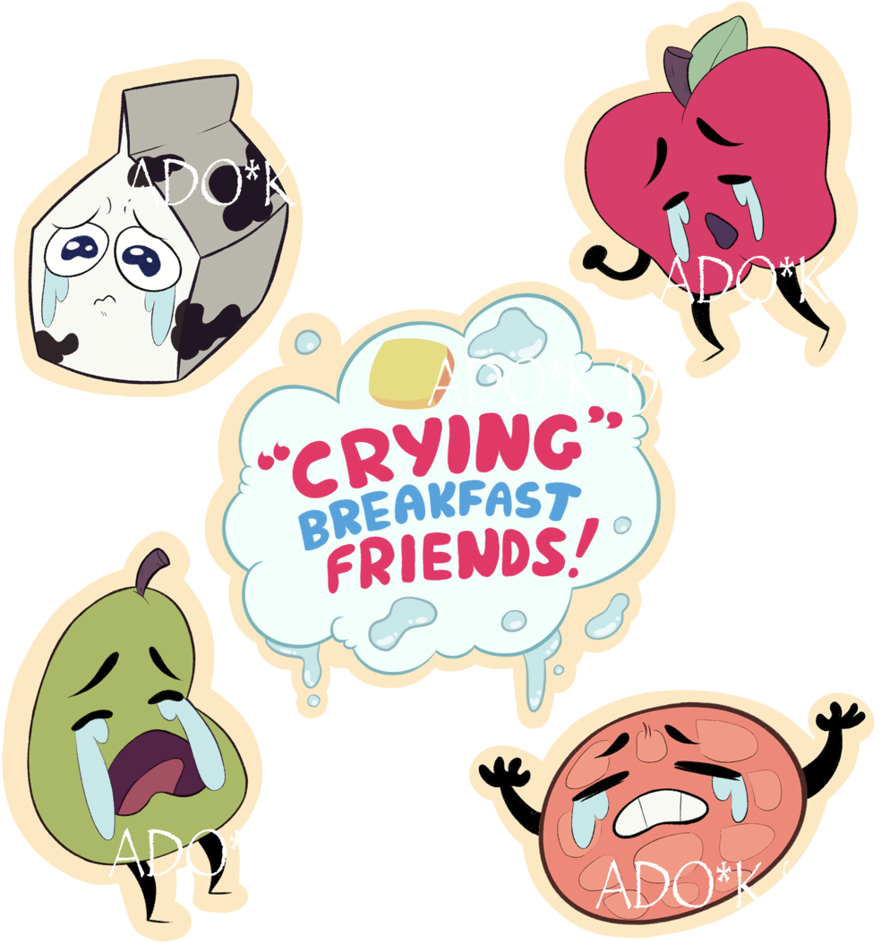 Breakfast Clipart Friend - Breakfast (1024x1083), Png Download