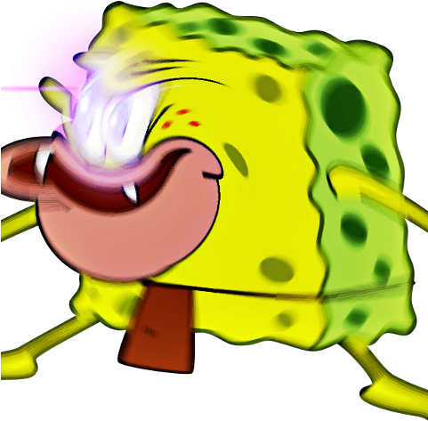 Stone Age Spongebob (480x480), Png Download