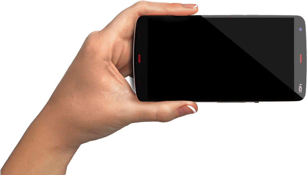 Quality In Every Shot - Mobile Phone (1111x606), Png Download