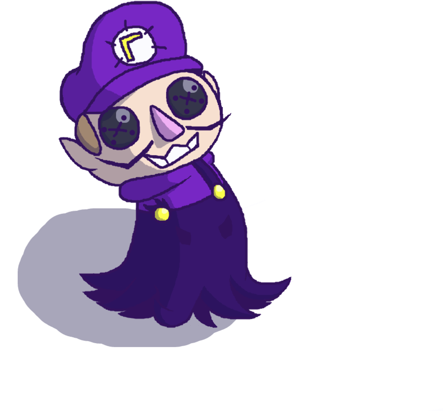 Mimikyu Version By Kilusion On Deviantart - Mimikyu Waluigi (894x894), Png Download