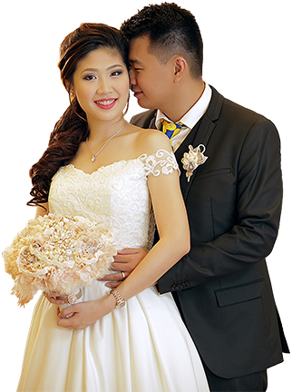 November - Couple - Bride (322x432), Png Download