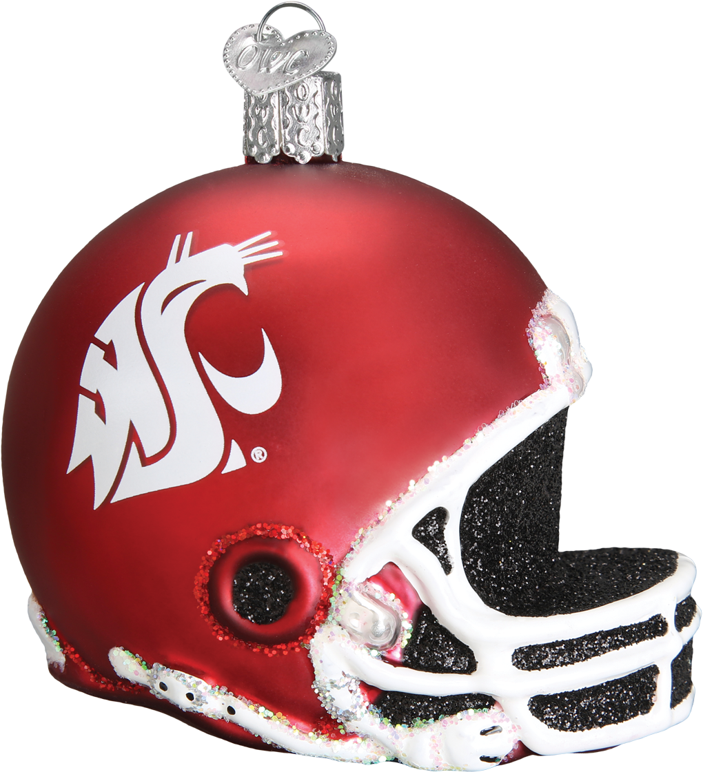 Picture Of Washington State Football Helmet - Philadelphia Eagles Helmet 72517 Old World Christmas (1200x1200), Png Download