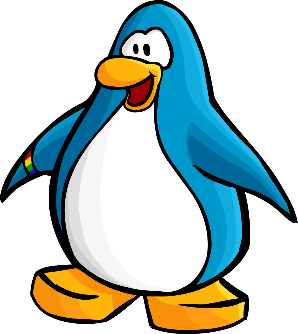 Image Free Library Bambadee Club Rewritten Wiki Fandom - Club Penguin Old Penguin (1040x1166), Png Download