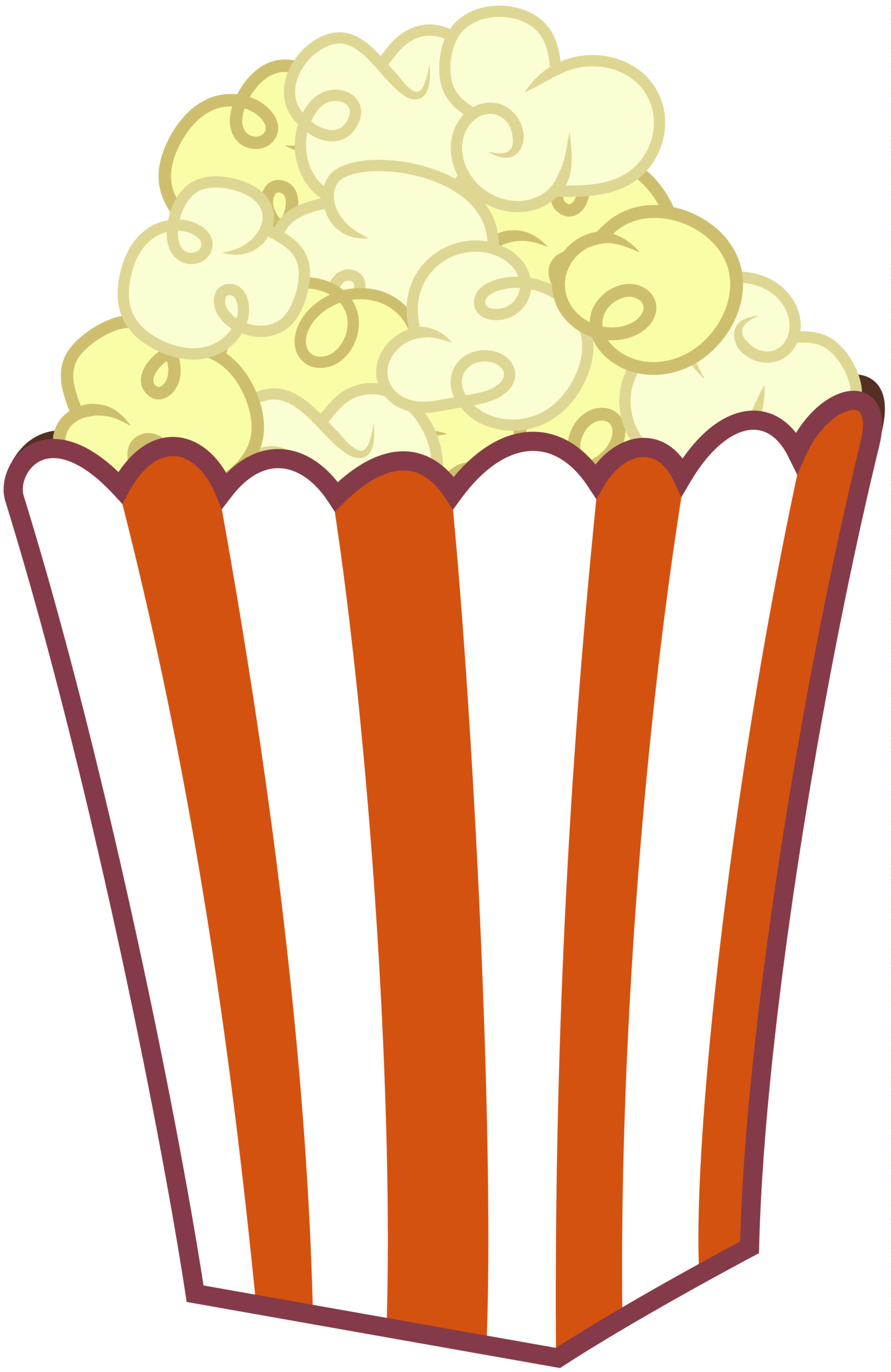 Image Result For Png Vector Horror Film - Popcorn Throw Blanket (1600x2463), Png Download