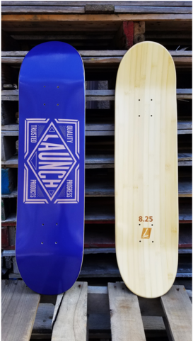 Launch The Inaugural Street Deck Purple/rose Gold - Longboard (480x480), Png Download