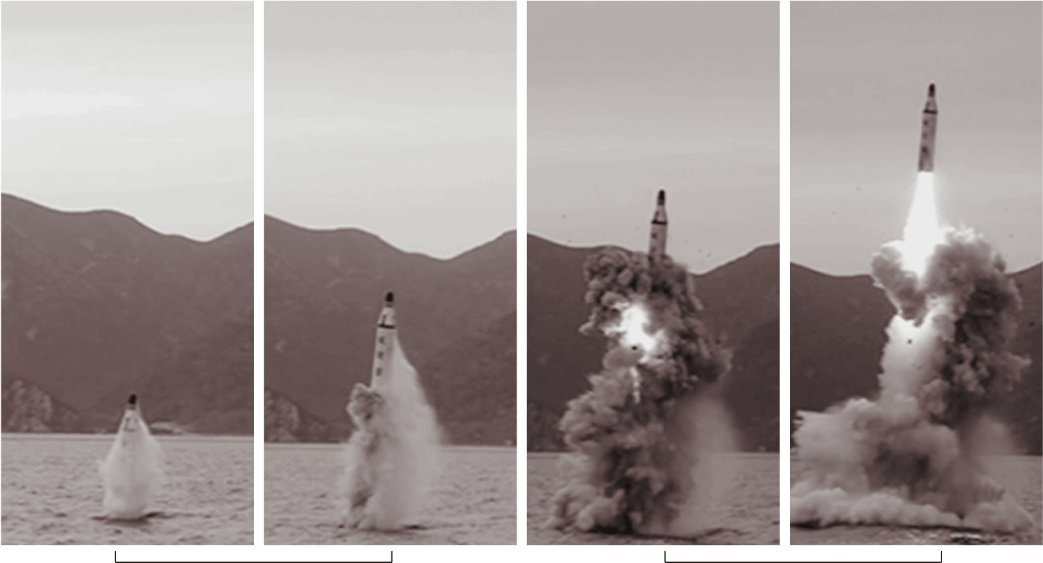 Cold Start, Compressed Gas Shoots The Missile Out Of - Rocket (1500x898), Png Download